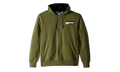 Rebel Hooded Sweat Jacket "Olivine" 854218 31