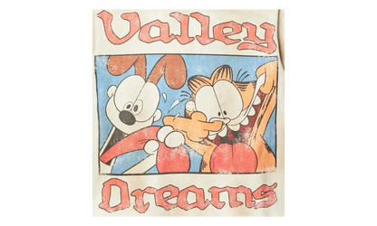 SUNDAY GARFIELD TEE "Cream" VAL147