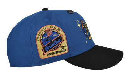 59FIFTY Baltimore Orioles 30th Anniversary Fitted Hat "Blue / Black Celestial" NE434