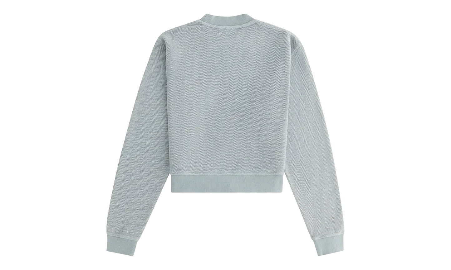 Haylen Cropped French Terry Crewneck "Dark grey" KHW030196 333