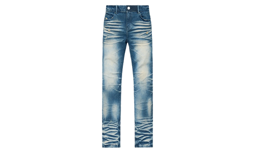 Clayton Stacked Jeans "Medium Blue" MLFQD1067 B1182STMDB