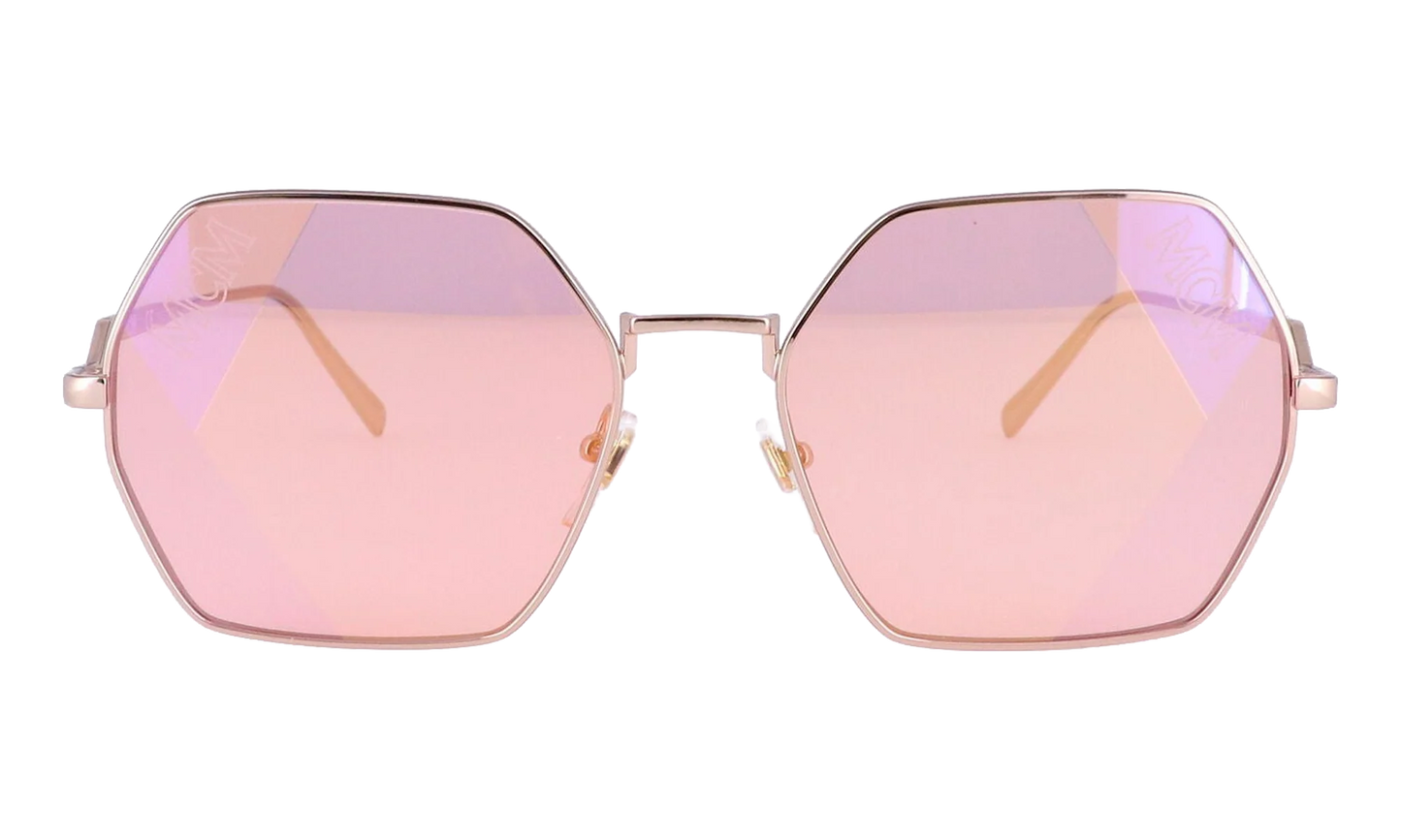 Hexagon Sunglasses "Rose Gold" MCM126S-780