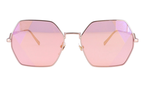 Hexagon Sunglasses "Rose Gold" MCM126S-780