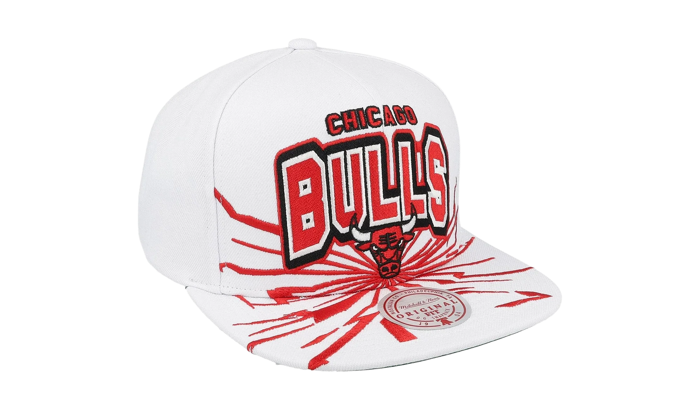 NBA Aftershock Snapback Cap "Chicago Bulls - White" HS8555 CBUWHIT
