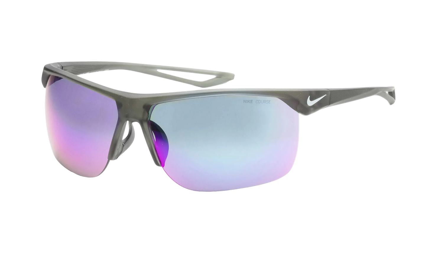 Trainer M Sunglasses "Matte Mineral Spruce / Grey / Turqoise Mirror" EV1013 304