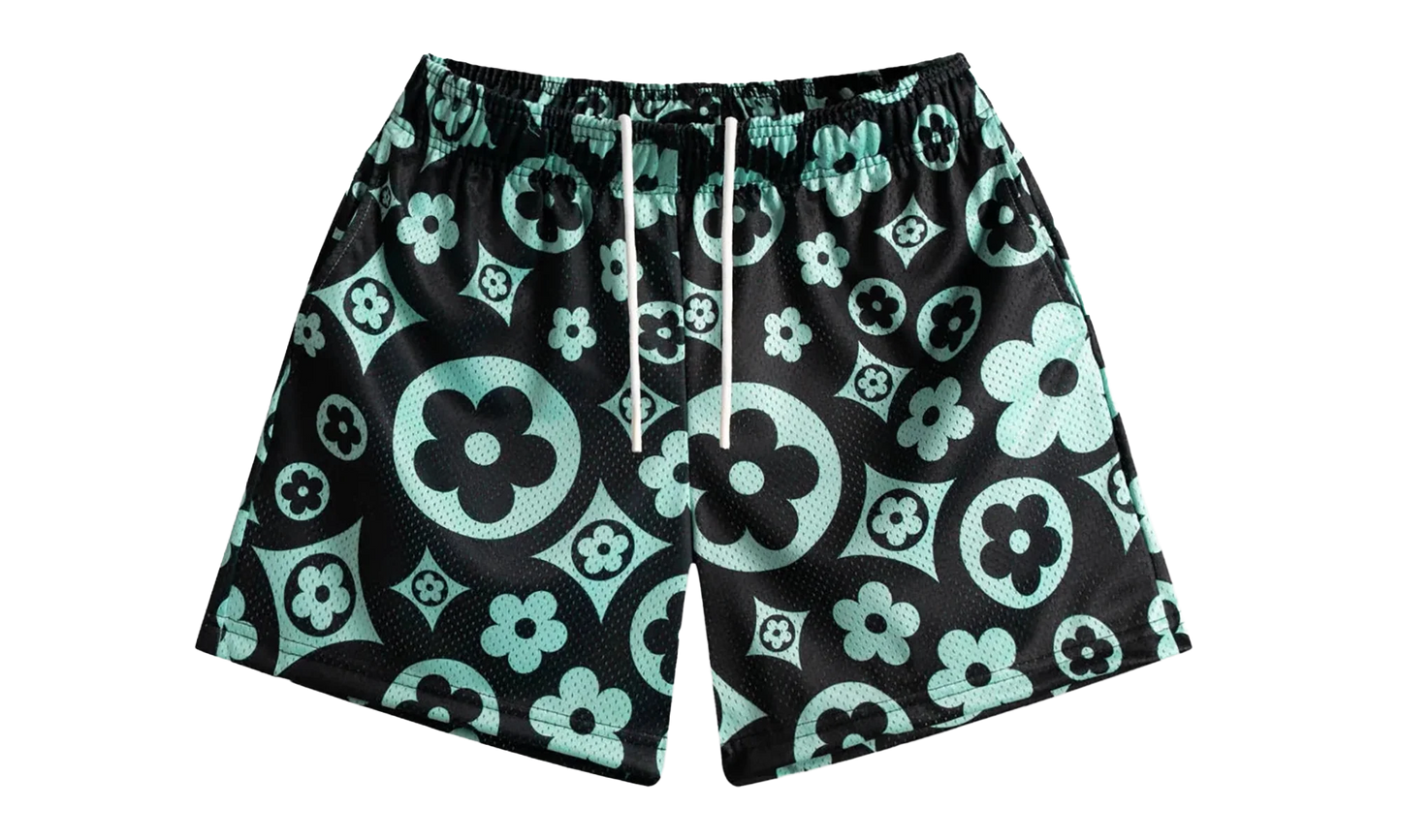Flower Shorts "Mint" BS110