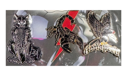 Animal Pins (3 Pieces) "Multicolor" GS049