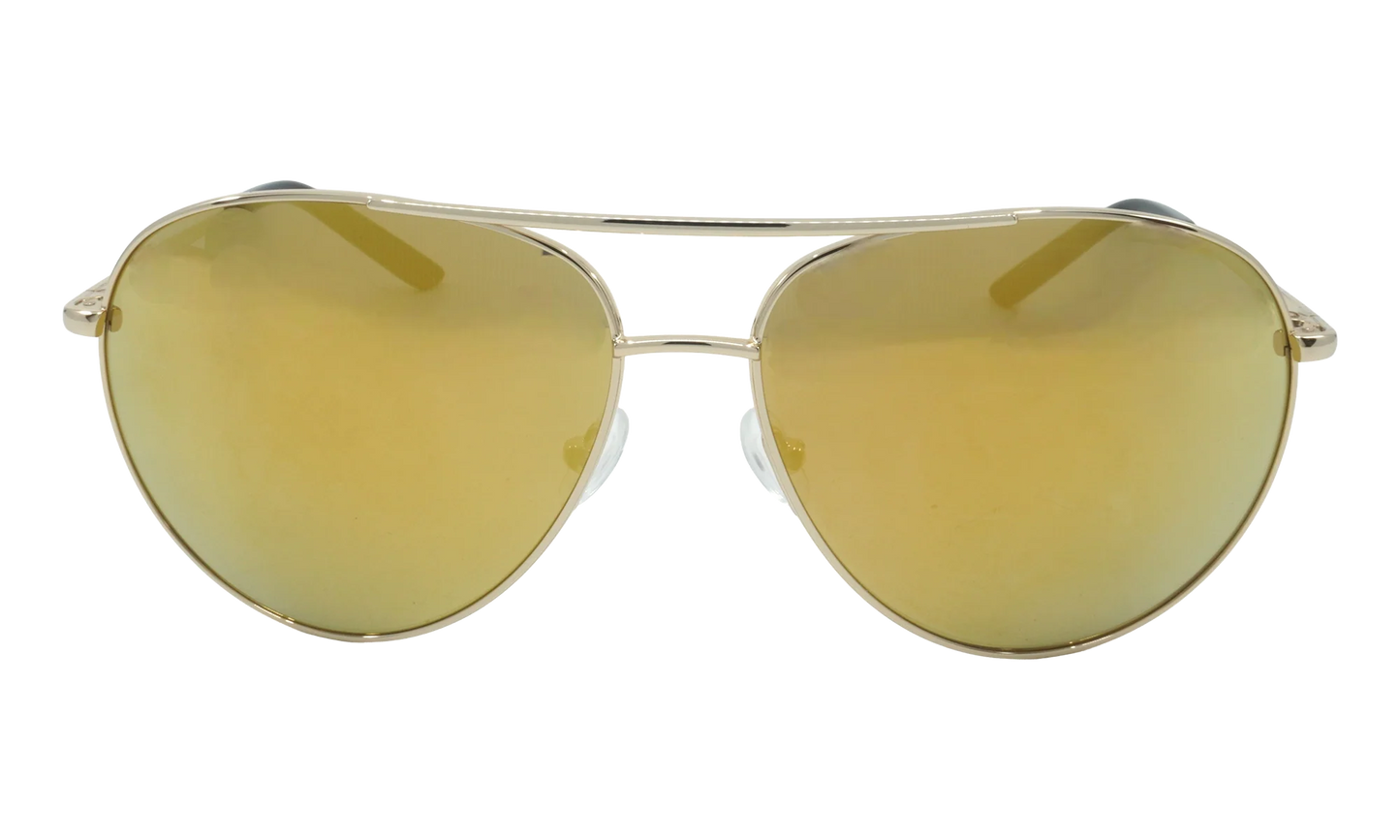 Chance M Polarized Sunglasses "Gold / Brown / Gold Mirror" EV1218 752