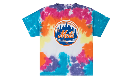 EE SUBWAY SHIRT TIE DYE "METS SS24 - Tie Dye/Orange" EE824