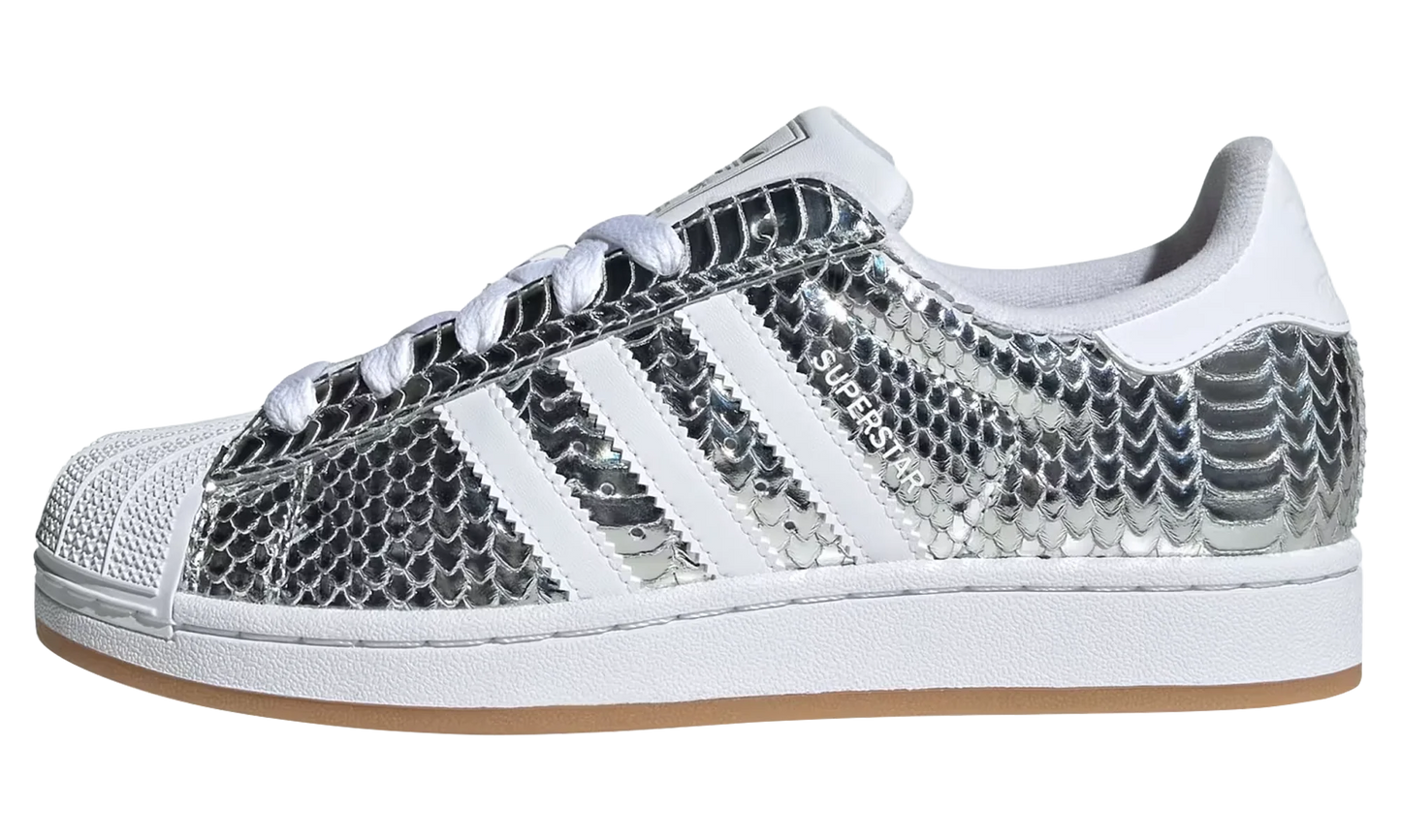 Superstar II WMNS "Patent Snakeskin - Silver Metallic" KH9020