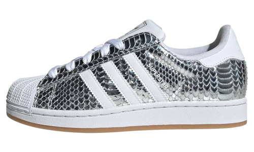 Superstar II WMNS "Patent Snakeskin - Silver Metallic" KH9020