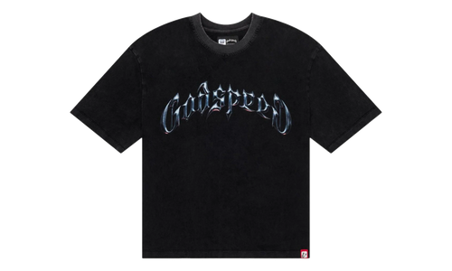 Symmetrical Logo T-Shirt "Black Wash" GS144