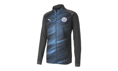MCFC Stadium League Jacket "Asphalt / Team Light Blue" 756807 25