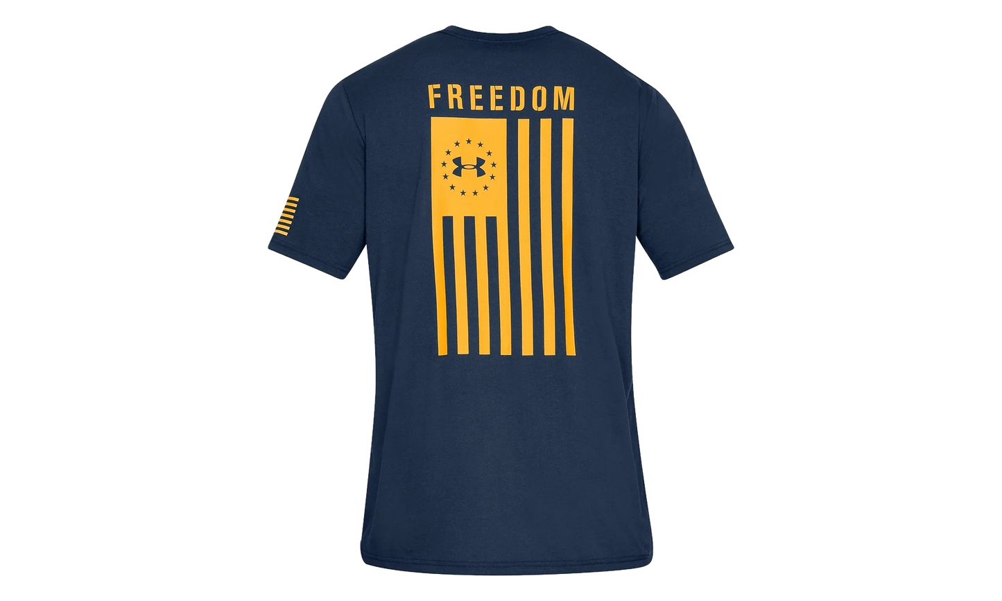 Freedom Flag T-Shirt "Academy Blue / Steeltown Gold" 1333350 410