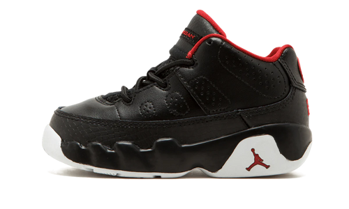 Jordan 9 Retro Low BT TD "BLACK / GYM RED / WHITE" 833906 001