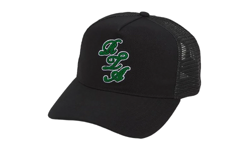 Gideon Script Logo Hat "Black / Green" MCCTW422 A1954BKGSL