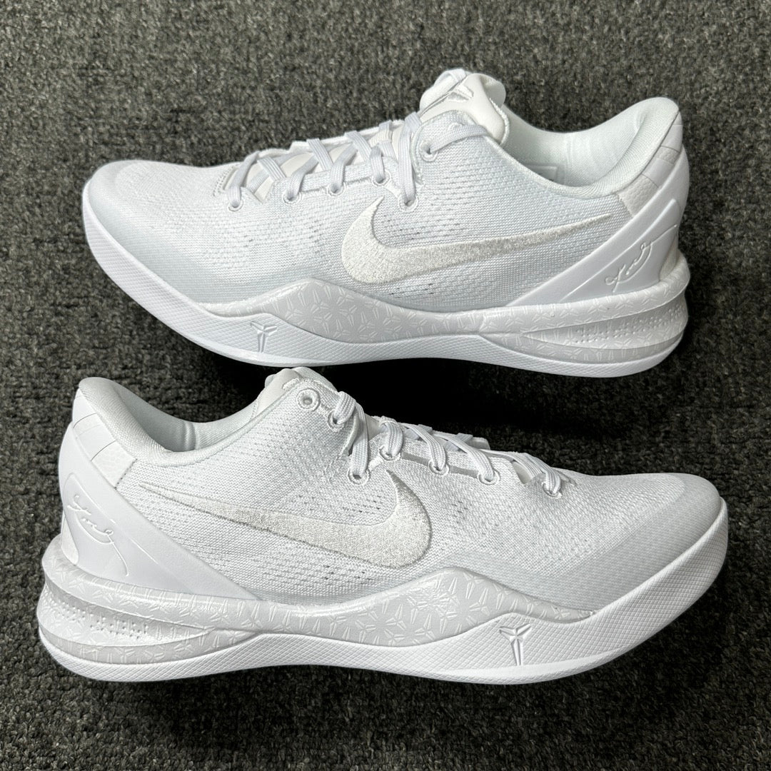 Kobe 8 Protro Triple White