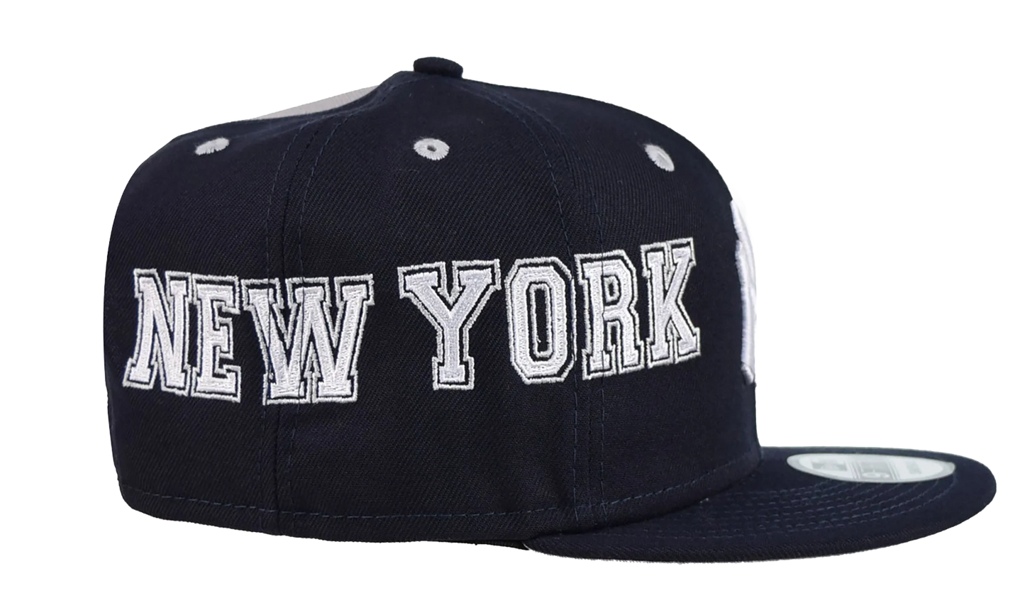 9FIFTY New York Yankees Team Split Snapback "Navy / Grey" 60296597
