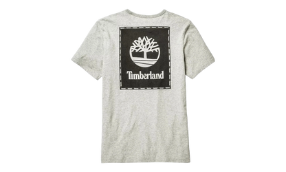 Short-Sleeve Box Logo Graphic Tee "Grey / Black" TB0A22RP 052