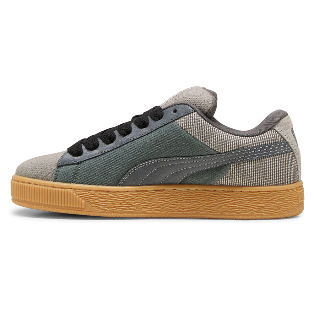 Suede XL Denim Lace Up Sneakers