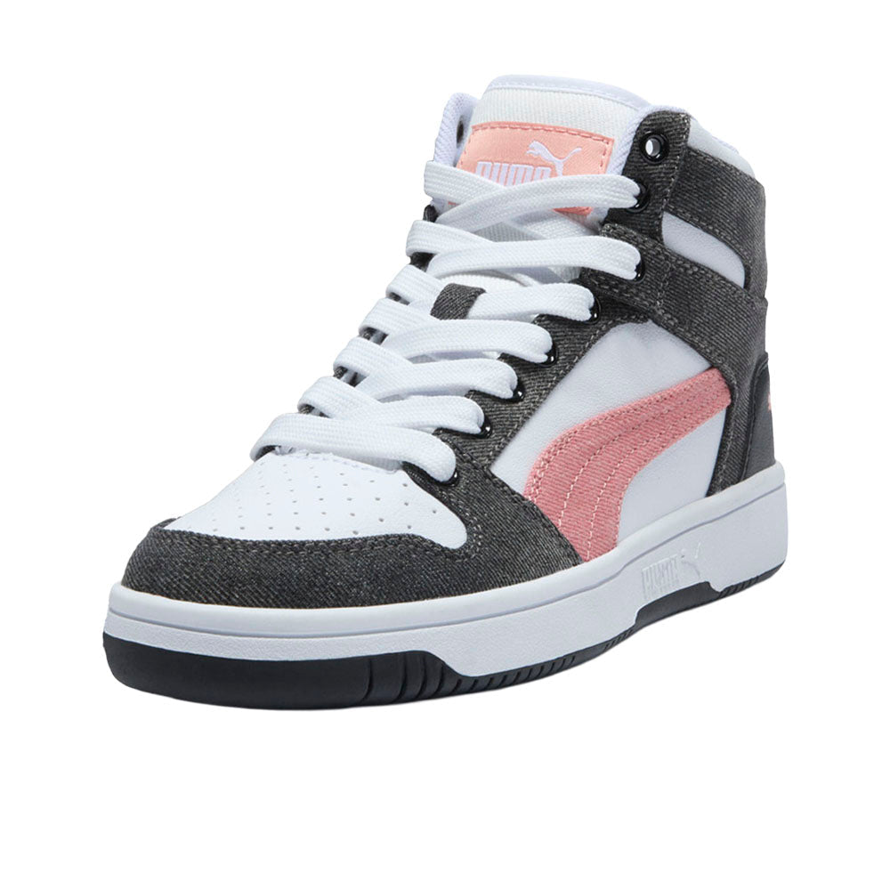 Rebound Layup Denim Lace Up Sneakers