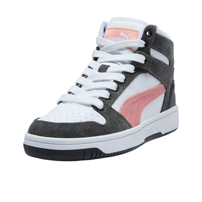 Rebound Layup Denim Lace Up Sneakers
