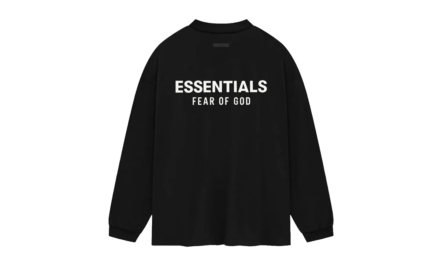 Jersey Long-Sleeve Sweatshirt "Black" 125HO244370F