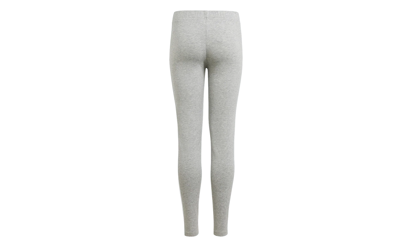 Essentials 3-Stripes Leggings GS "Medium Grey Heather / White" HC0092
