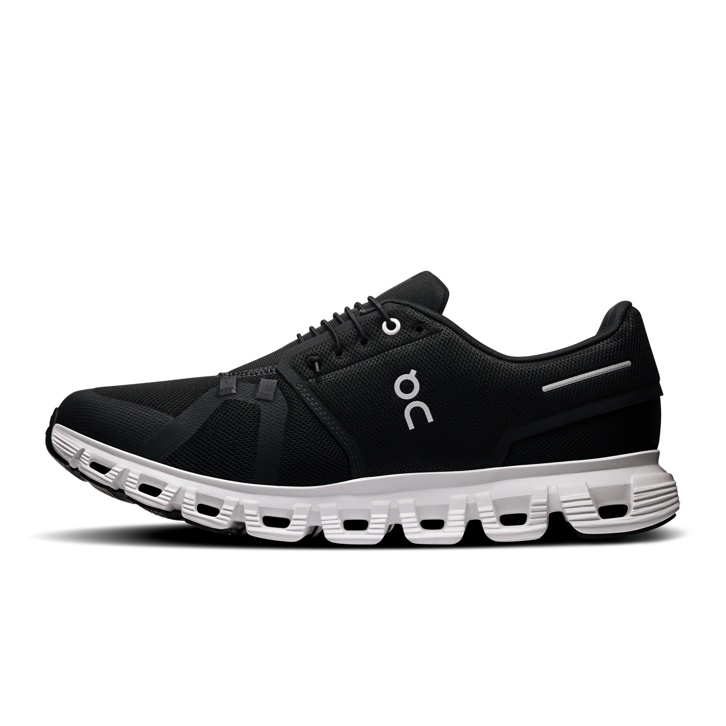 Men's Cloud 6 Wide in Black/White