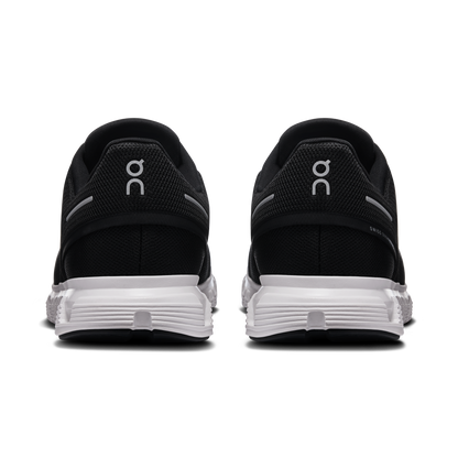 Men's Cloud 6 Wide in Black/White