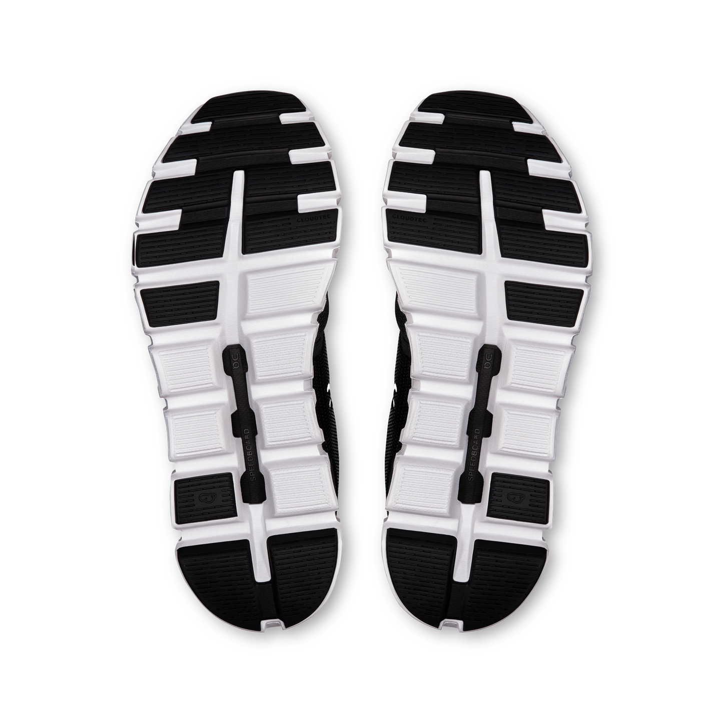 Women's Cloud 6 Wide in Black/White