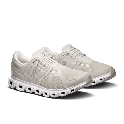 Women's Cloud 6 Wide in Pearl/White