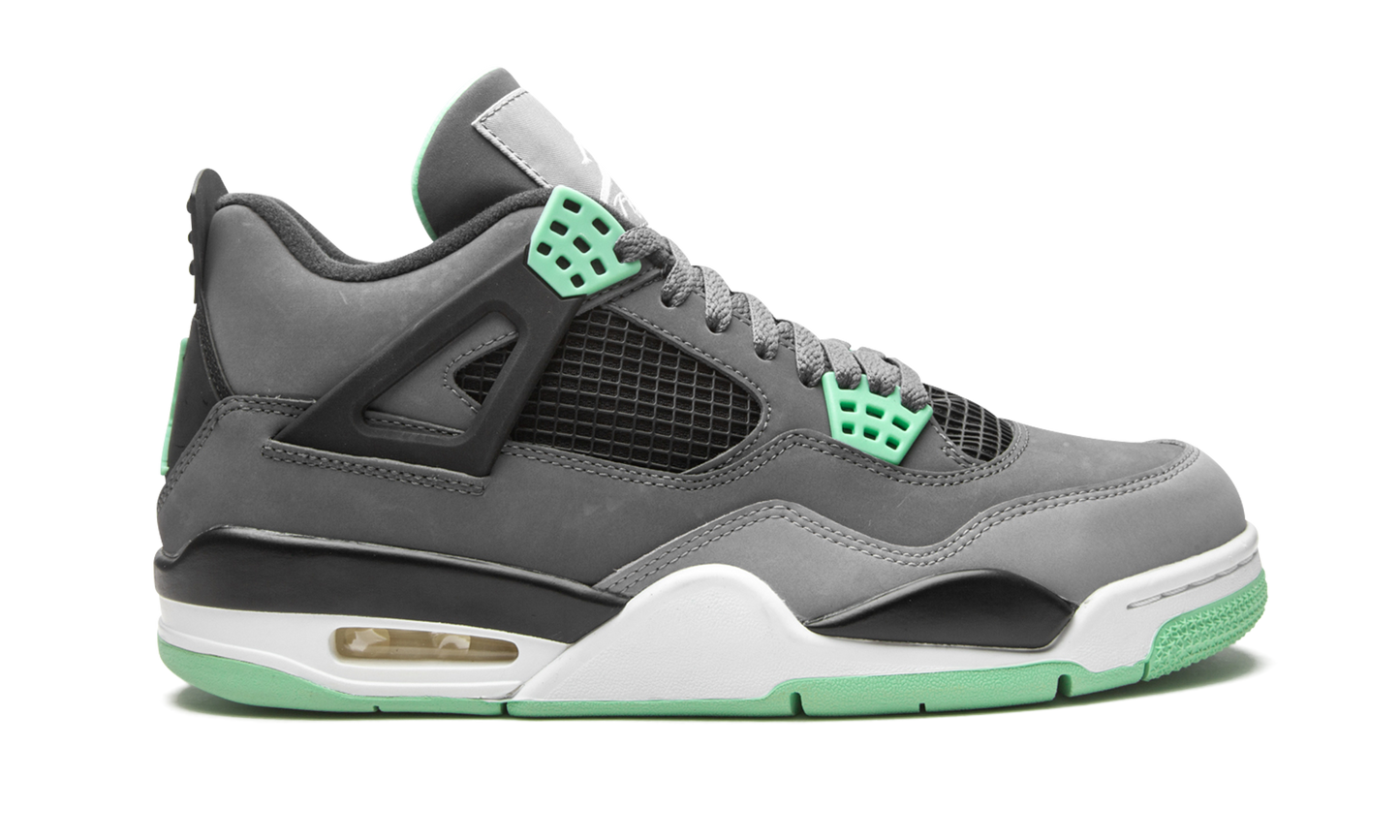 4 Retro "Green Glow" 308497 033