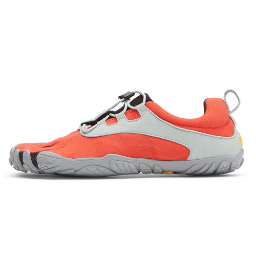 Women's V-Run Retro in Red Black Grey