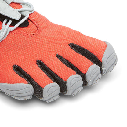 Women's V-Run Retro in Red Black Grey
