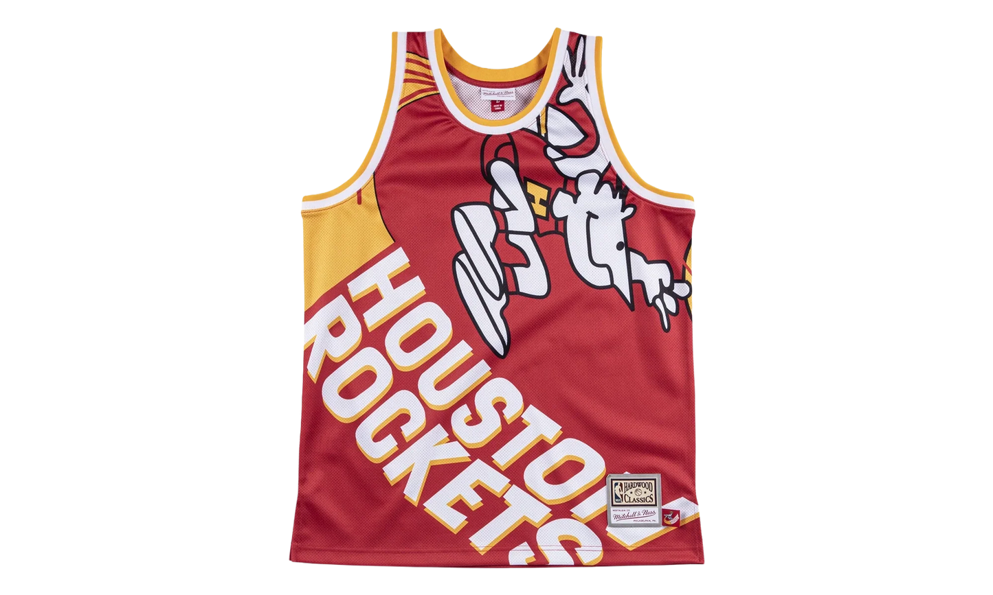 NBA Big Face Jersey "Houston Rockets - Red" MSTKBW19068 HRORED1