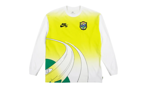 SB Long-Sleeve Skate T-Shirt "White" HF0035 100