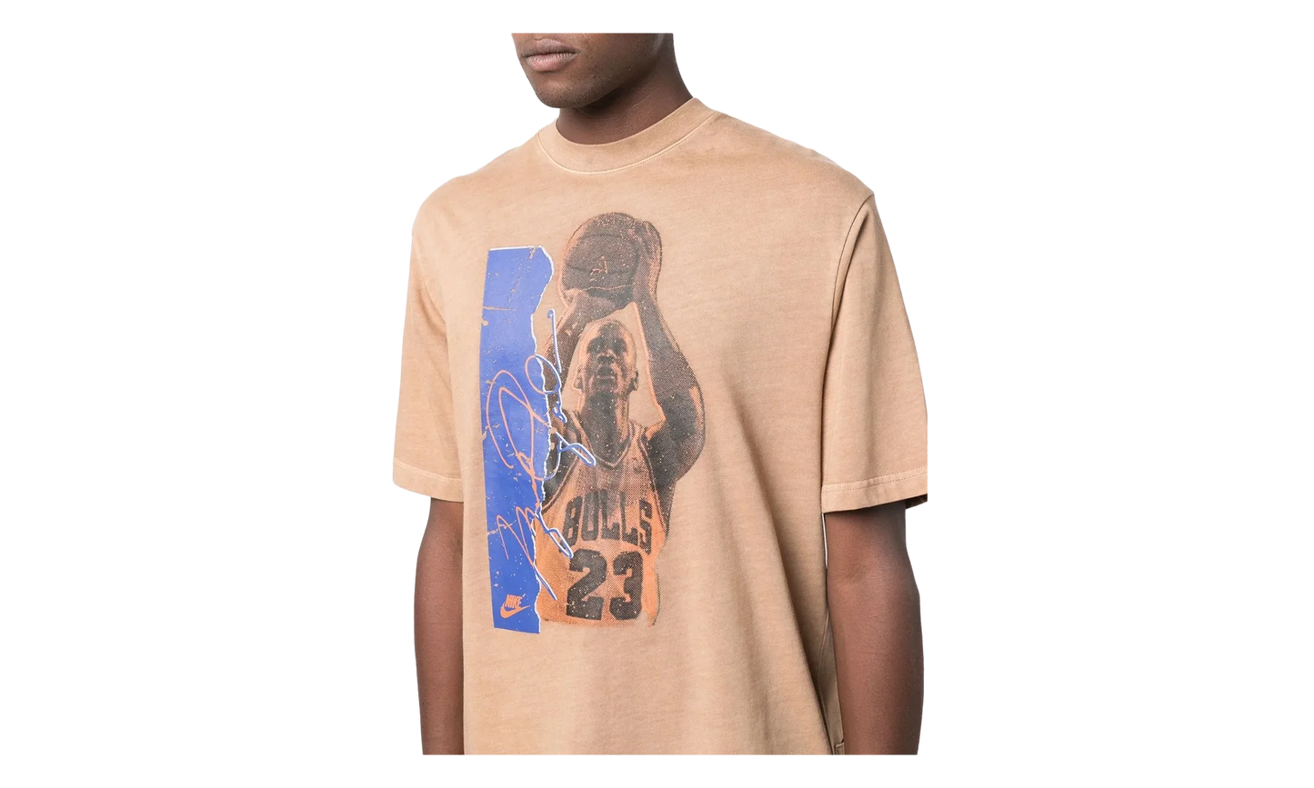 Air Jordan Flight Heritage 85 Graphics T-Shirt "Brown" DA9891 200
