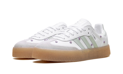 Sambae WMNS "Floral White Linen Green Gum" JS3954