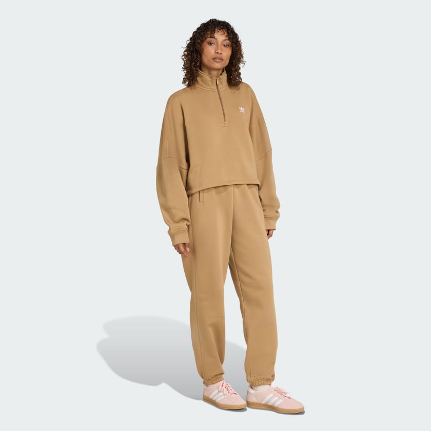 Women's adidas Essentials 1/2 Zip Fleece Sweatshirt