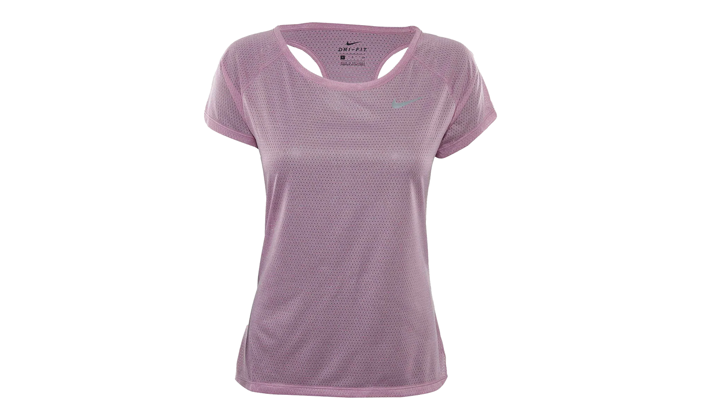 Breathe Short Sleeve Running Top WMNS "Orchid / Heather" 831780 565