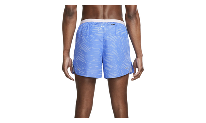Run Division Stride 5" Shorts "Medium Blue / Reflective Silver" DM4767 432