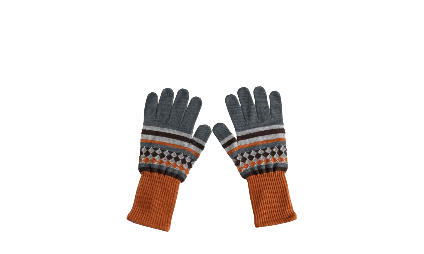 Aquifolia Knit Glove "Kiko Kostadinov - Mist / Rust" 3203A090 021