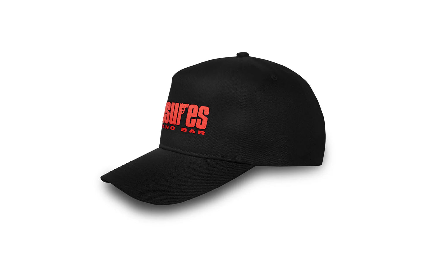 Piano Bar Snapback Hat "Black" P25W087-BLACK