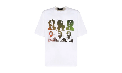 Bob Marley Postcards T-shirt "White" S71GD1273S23009100