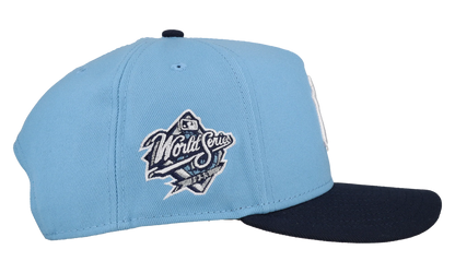 9FIFTY New York Yankees 1999 WS A Frame Snapback "Sky Blue" 44238585888956