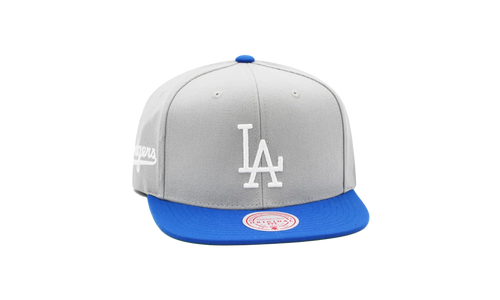MLB Cooperstown Away Snapback Cap "Los Angeles Dodgers - Grey" HHSS6481 LADYYPPPGREY