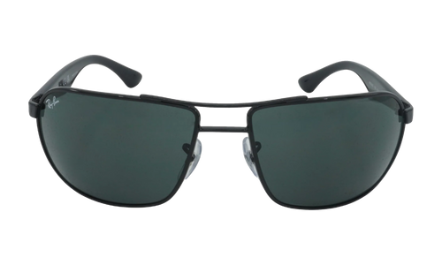 Rectangle Sunglasses "Black" RB3492-002-62