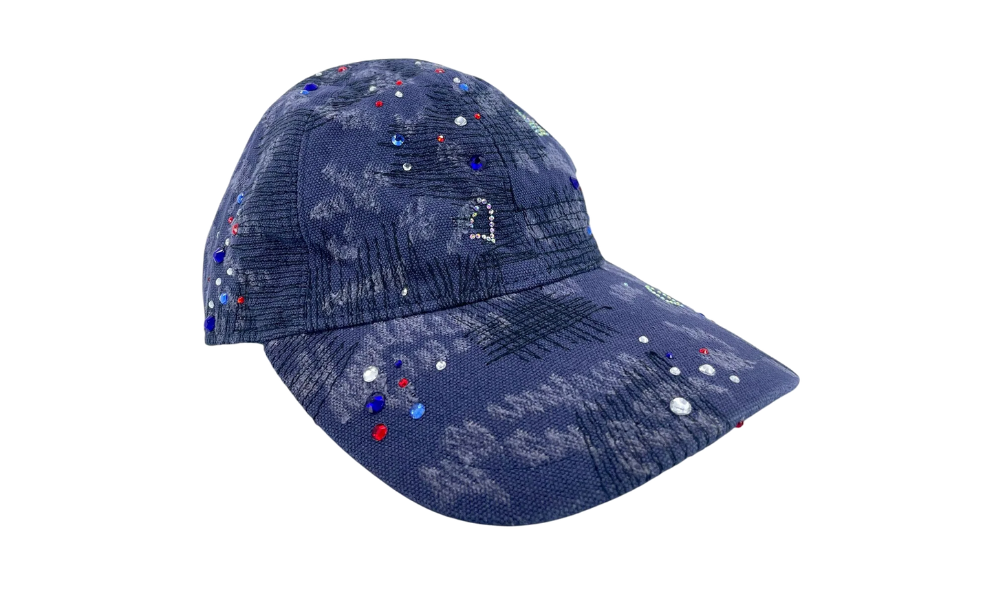 Crystal Distressed Hat "Navy" WDWMBCDHN