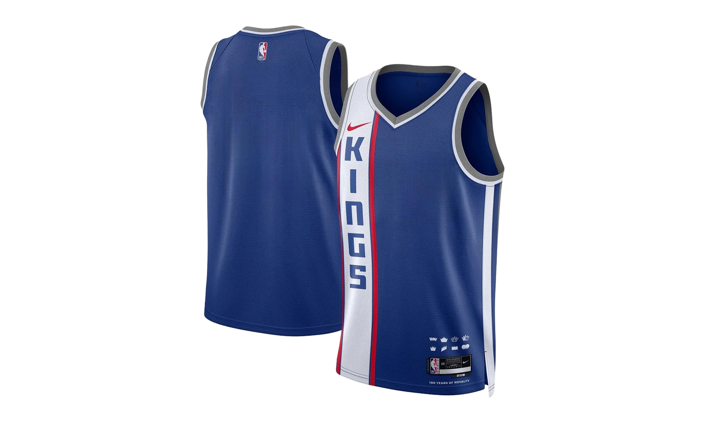 NBA City Swingman Jersey "2023-24 Sacramento Kings - Royal / White" DX8548 495